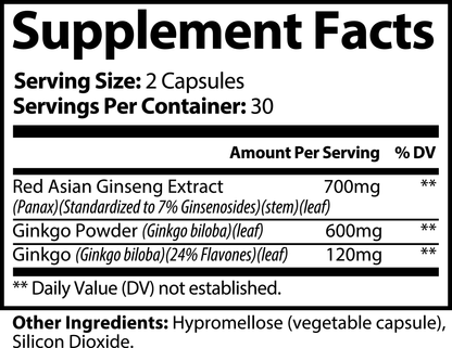 A.I Ginkgo Biloba + Ginseng